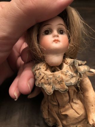 Antique 5.  5” Early Closed Mouth Kestner Doll Mold 192 W Antique Clothes 8