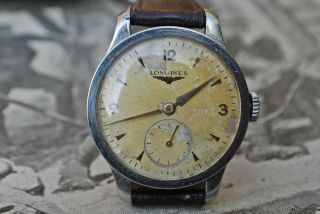 LONGINES CALATRAVA CALIBRE 12.  68Z GENTS VINTAGE WATCH FOR SPARES/REPAIRS ONLY 3