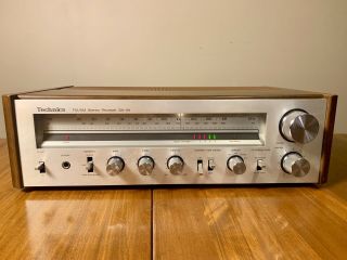 Technics Sa - 101 Vintage Silver Face Stereo Receiver / Amplifier -