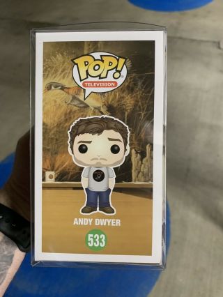 Parks And Rec Andy Dwyer Funko Pop 533 LE 500 Fugitive Toys RARE 4