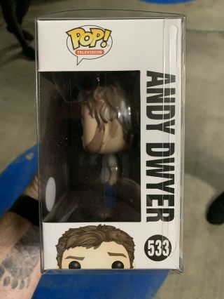 Parks And Rec Andy Dwyer Funko Pop 533 LE 500 Fugitive Toys RARE 5