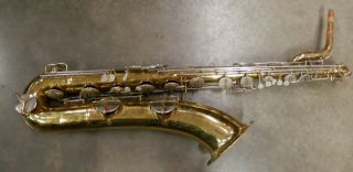 Vintage 1965 Conn Model 12M Bari Sax Baritone Saxophone 2
