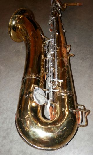 Vintage 1965 Conn Model 12M Bari Sax Baritone Saxophone 4