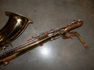 Vintage 1965 Conn Model 12M Bari Sax Baritone Saxophone 5
