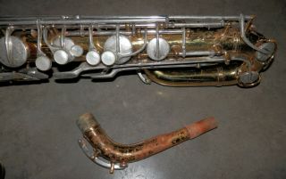 Vintage 1965 Conn Model 12M Bari Sax Baritone Saxophone 6