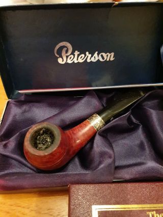 Vintage Peterson Sherlock Holmes Silver Mounted Pipes 3