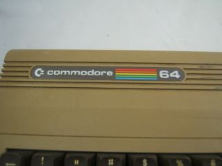 Vintage Commodore 64 Keyboard Parts Repair 2