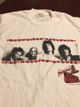 Vtg Rolling Stones Voodoo Lounge 1994 Rock Tour T Shirt Mens Xl Usa Made Rare