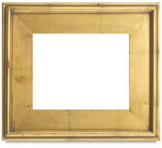 Classic Style Plein Air Antique Gold Leaf Wood Frame 8x10 Inches