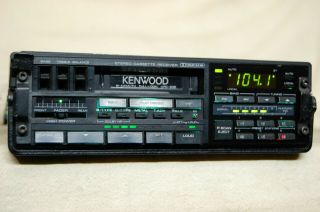 Vintage Kenwood KRC - 838 am/fm cassette car stereo Lamborghini Ferrari BMW 3
