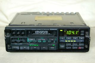 Vintage Kenwood KRC - 838 am/fm cassette car stereo Lamborghini Ferrari BMW 5
