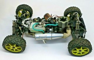 Vintage Kyosho Inferno DX 1/8 Scale Buggy Two Speed OS MAX RG Tuned Pipe 3