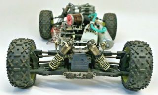 Vintage Kyosho Inferno DX 1/8 Scale Buggy Two Speed OS MAX RG Tuned Pipe 4