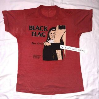 Vintage Black Flag T Shirt Slip It In 1986 Og Raymond Pettibon 1980s Punk Sst