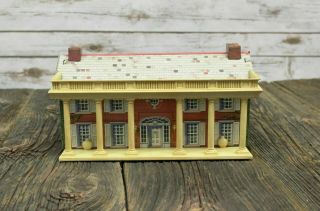 Vintage Marx Tin Litho 1859 Civil War Brick House Playset Building Only