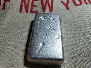 Vintage Engelhard 5 T.  oz Silver Ingot 7