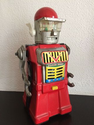 Vintage Tin Talking Robot Yonezawa Japan
