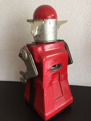 Vintage Tin Talking Robot Yonezawa Japan 3