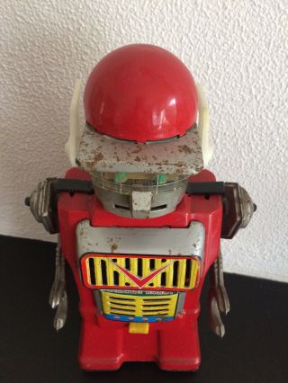 Vintage Tin Talking Robot Yonezawa Japan 5