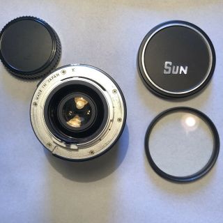 Pentax Sun 24mm f 2.  8 Wide K mount Vintage 35mm Camera Lens Exc 2
