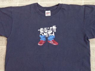Vtg 90s Elliott Smith Shoes T - Shirt Mens L Indie Alt Folk Pop Concert Tour 1990s