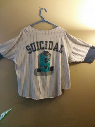 Suicidal Tendencies Vintage Baseball Jersey 1993 Punk Thrash Concert Shirt RARE 5