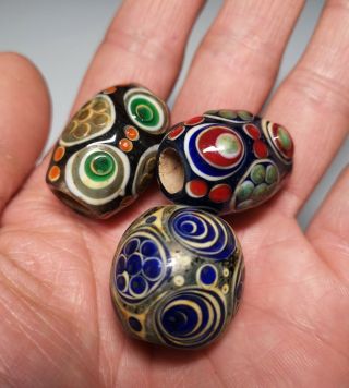 Chinese Coloured Glaze Pipe Glass Beads Azure Stone Pipe Beads Pendant