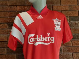 Vintage Rare Centenary Liverpool Football Shirt 1992.  Size 40/42