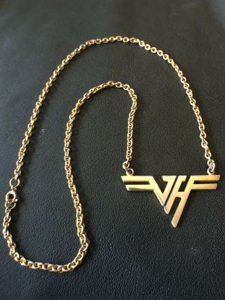 VAN HALEN PRODUCTIONS 1980 Sterling Hallmarked Authentic Vintage Necklace 2