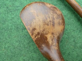 4 vintage hickory woods in need of restoration old golf antique memorabilia 5