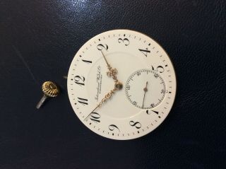 Iwc Vintage Pocket Watch Movement/dial/hands