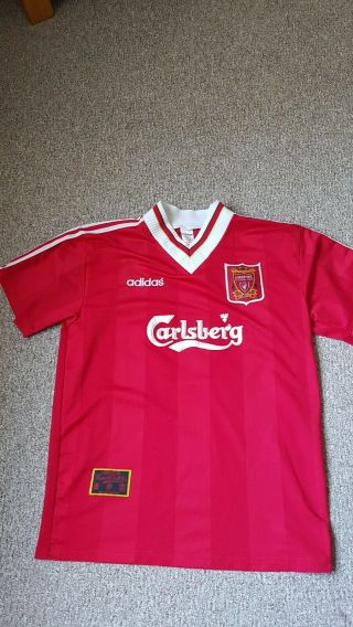 Liverpool Vintage Football Shirt Size X Large