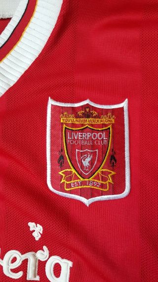 Liverpool vintage football shirt size X large 4