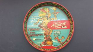 Vintage Dr.  Seuss Narragansett Beer Tray - 1940 