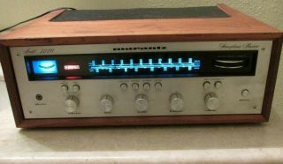 Marantz 2220 Vintage Stereo Receiver Serviced,  Cleaned,  Led Lamp Upgrade