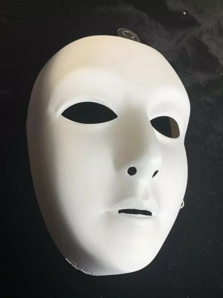 1983 vintage Cesar Mask Painted Female Converted White.  Joey Jordison.  Tagged 3