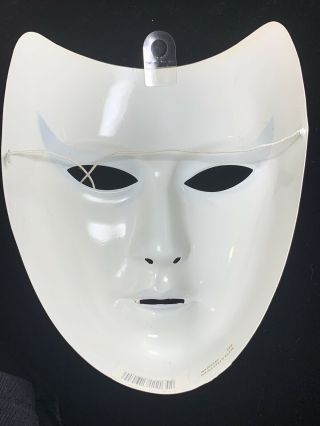 1983 vintage Cesar Mask Painted Female Converted White.  Joey Jordison.  Tagged 4