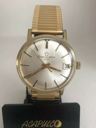 Eterna Matic 1000,  Stunning Vintage Watch