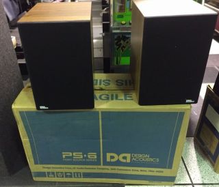 Design Acoustics PS - 6 Speakers PAIR BRAND RARE VINTAGE 2