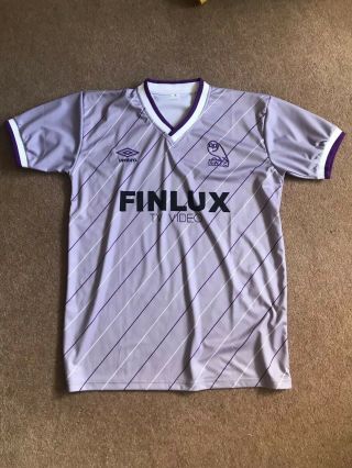 Sheffield Wednesday 1987 Vintage Away Football Shirt Men’s Medium