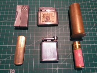 Vintage And Antique Cigarette Lighters Joblot