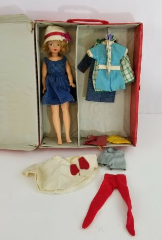 Vintage Ideal Tammy Doll with Case and Clothing 2