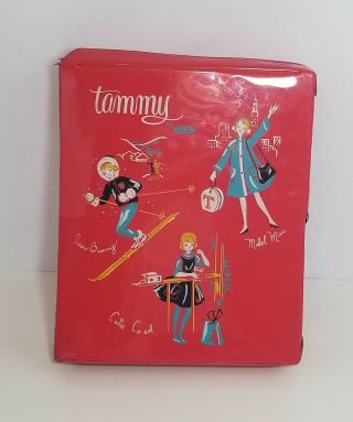 Vintage Ideal Tammy Doll with Case and Clothing 3
