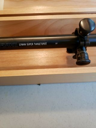 Lyman Targetspot - Vintage Target Rifle Scope 4