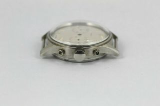 Vintage Gallet 45m Chronograph Old Stock NOS Stainless Steel Case and Dial 3
