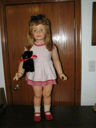 Vintage Ideal Patti Playpal - Curly Bangs - Golden Hair