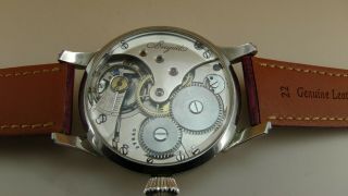 VINTAGE MARRIAGE BREGUET POCKET MOVEMENT WRIST WATCH. 8