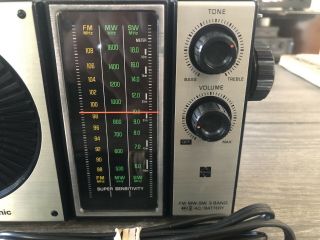 Vintage National Panasonic 1968 RF - 818JB Premium Portable FM/MW/SW Quality Tuner 5