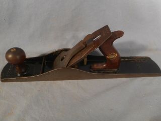 Vintage 18 " Stanley Bailey No.  6 Woodworking Smooth Plane Made In U.  S.  A.