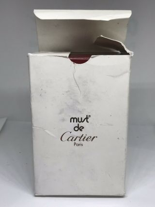 Vintage Must De Cartier Briquet Lighter